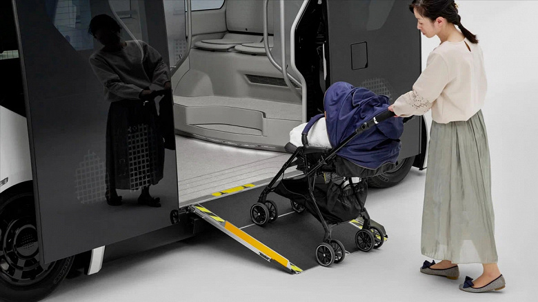 Маршрутка нового поколения: представлена Toyota e-Palette